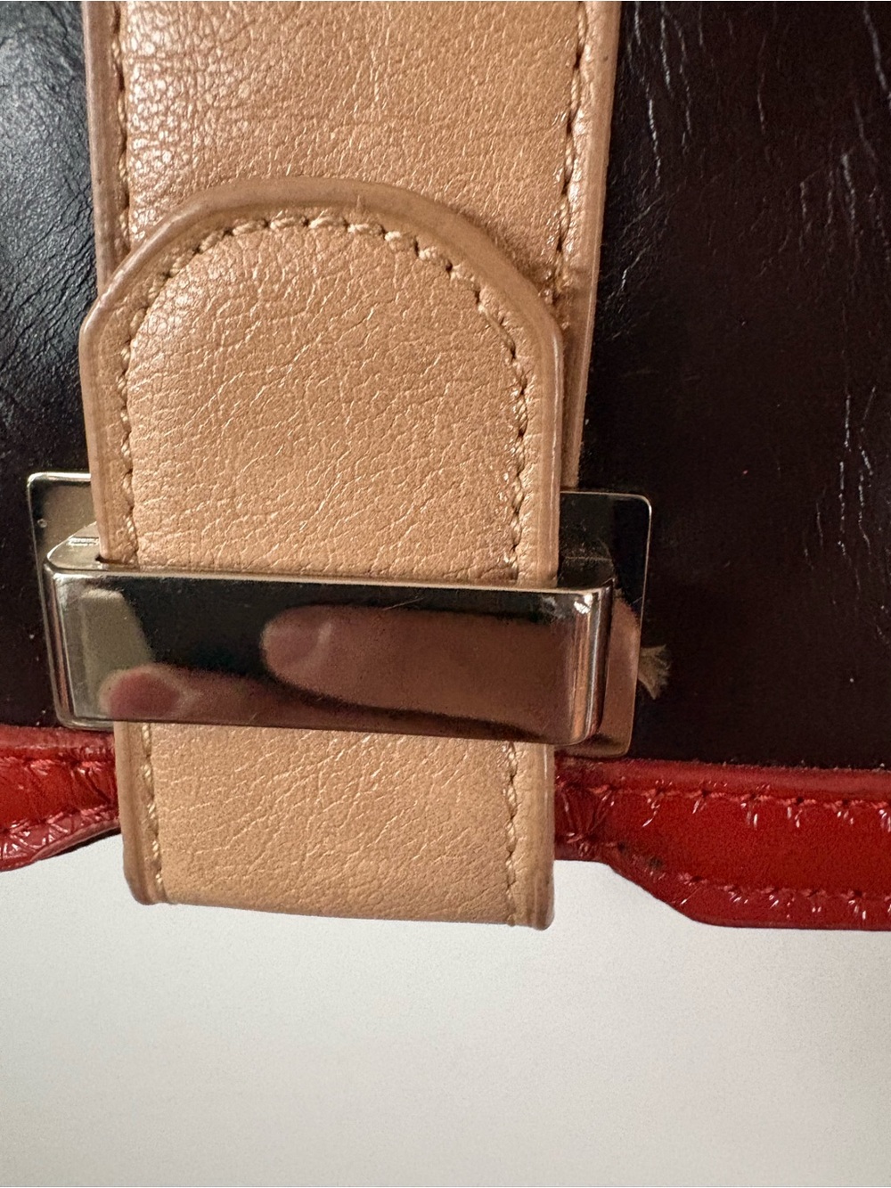 Melanie Lyne Colorblock Crossbody Shoulder Bag - Picture 7 of 10